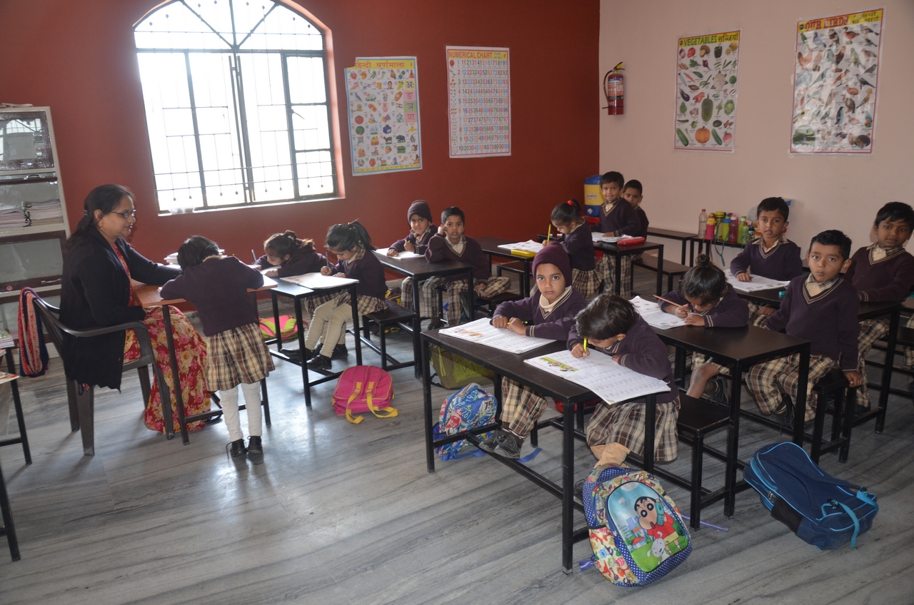 Students in class